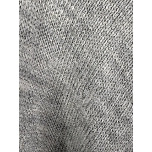 Paka Royal Alpaca Wool Sweater Men’s XXL Heather Grey Handmade Crewneck Pullover - Picture 3 of 16